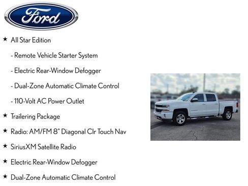 Used 2017 Chevrolet Silverado 1500 LT w/ All Star Edition AWD/4WD image 4