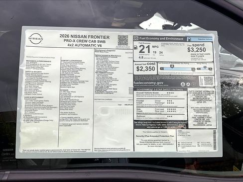 New 2026 Nissan Frontier Pro-X image 19