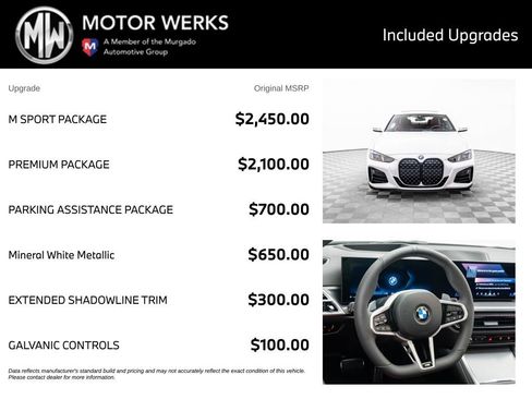 Certified 2026 BMW 430i xDrive Coupe w/ M Sport Package AWD/4WD image 4