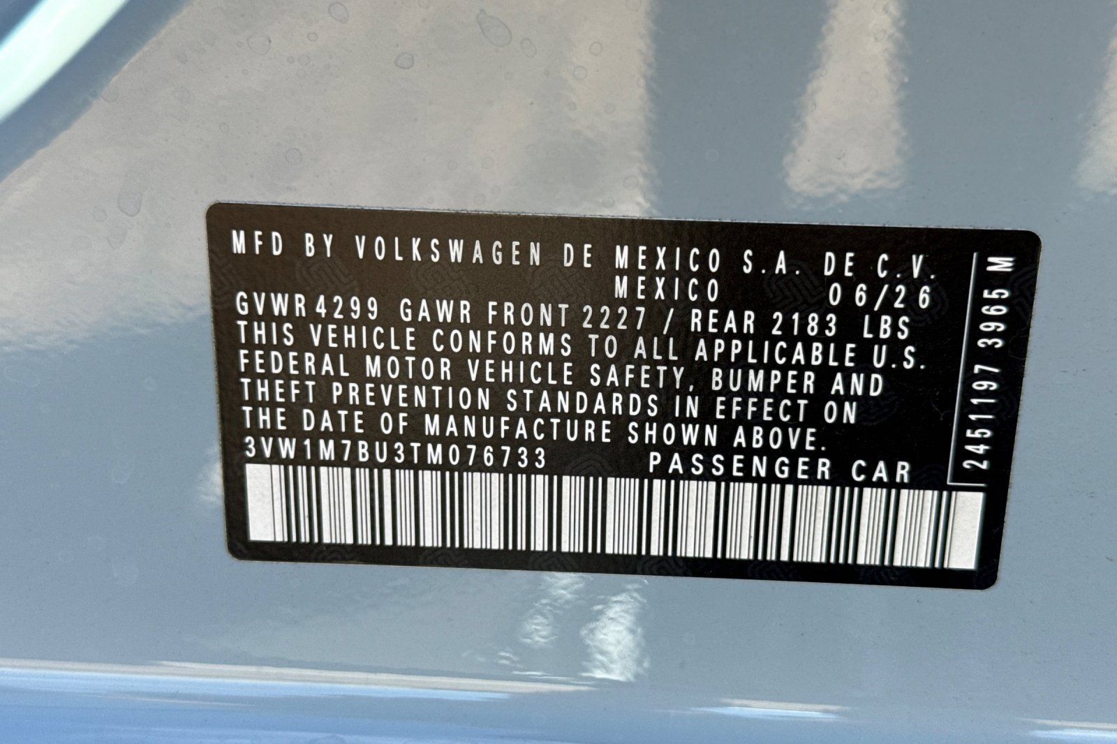New 2026 Volkswagen Jetta GLI Autobahn FWD image 25
