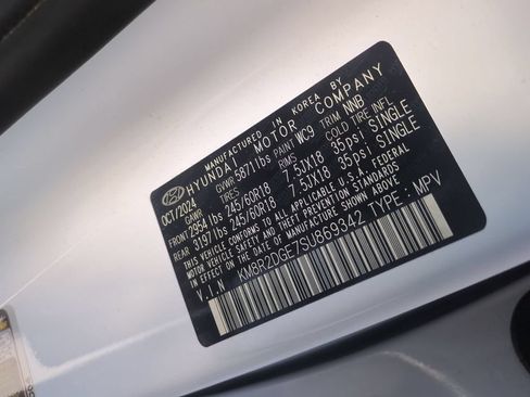Certified 2025 Hyundai Palisade SEL AWD/4WD image 30