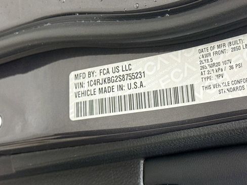 New 2025 Jeep Grand Cherokee L Limited w/ Black Appearance Package image 23