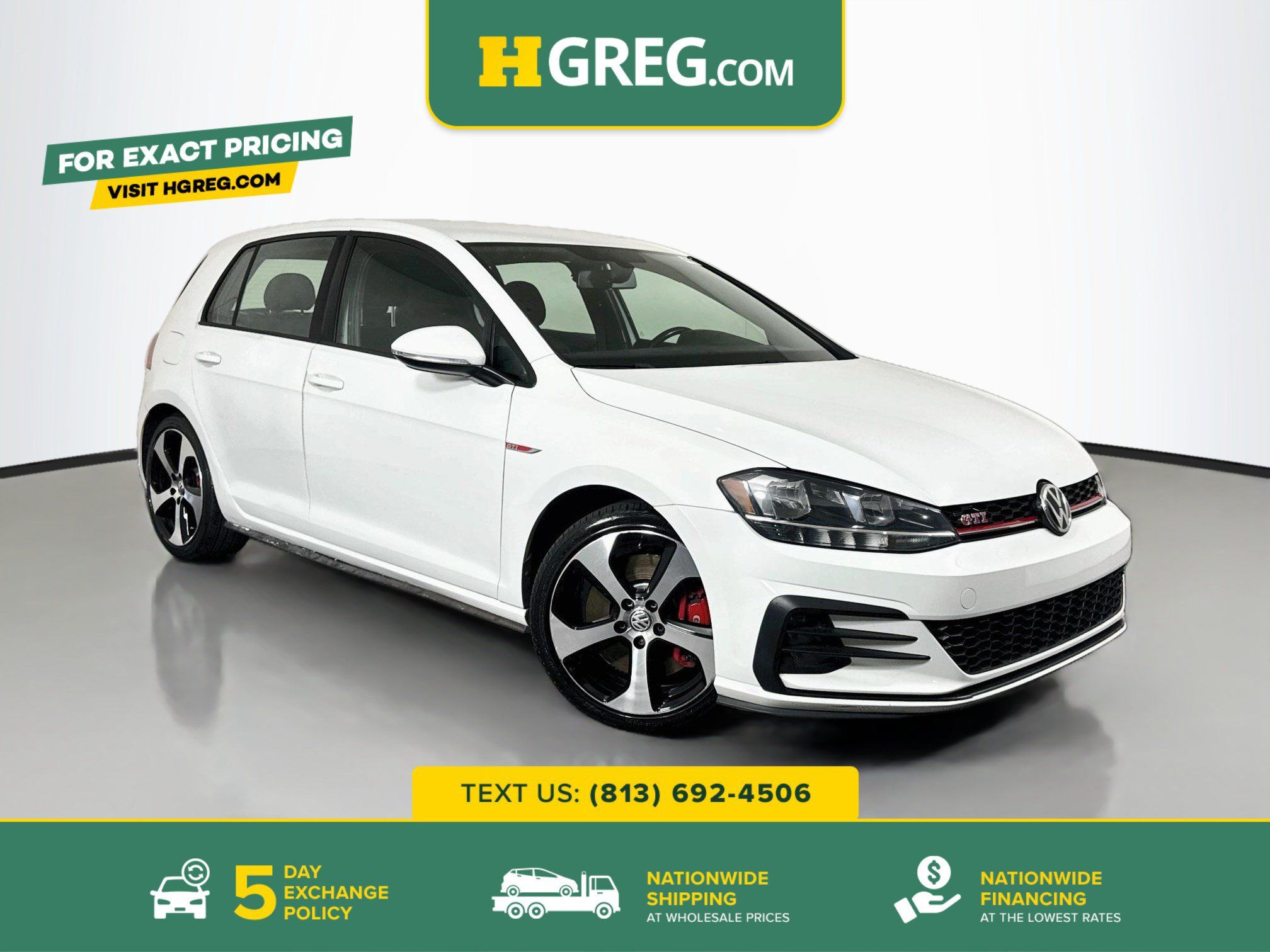 Used 2019 Volkswagen GTI SE FWD image 1