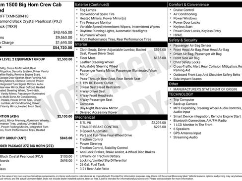 Used 2021 RAM 1500 Big Horn AWD/4WD image 1