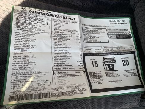 Used 2002 Dodge Dakota SLT image 17