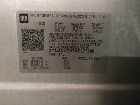 Used 2021 Chevrolet Equinox LT FWD image 33