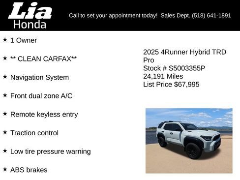Used 2025 Toyota 4Runner TRD Pro AWD/4WD image 7