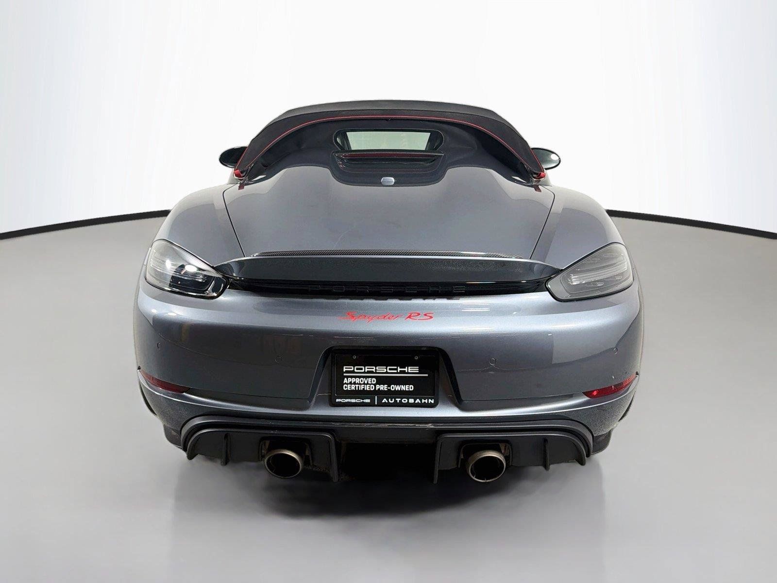 Certified 2024 Porsche 718 Boxster Spyder RS w/ Weissach Package RWD image 6