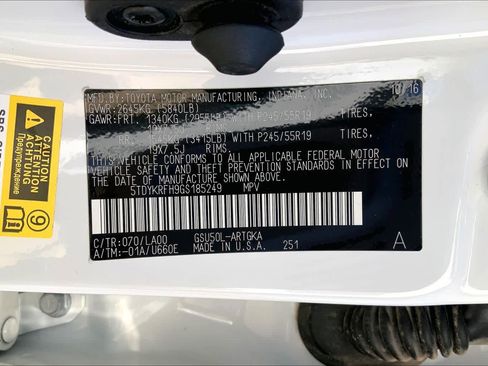 Used 2016 Toyota Highlander Limited image 30