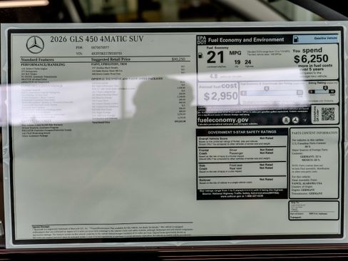 New 2026 Mercedes-Benz GLS 450 4MATIC image 35