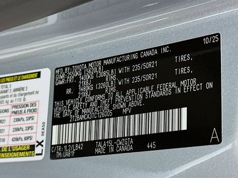 New 2026 Lexus RX 350 Premium Plus image 36