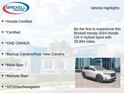 Used 2024 Honda CR-V Sport image 9