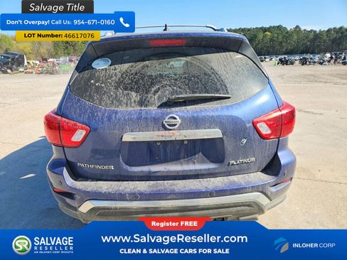 Used 2017 Nissan Pathfinder Platinum w/ Family Entertainment Package image 8