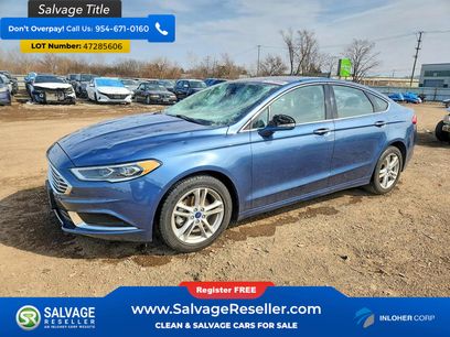 Used 2018 Ford Fusion SE w/ Fusion SE Technology Package
