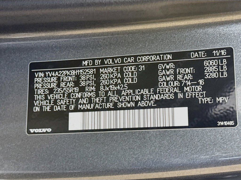Used 2017 Volvo XC90 T6 Momentum w/ Vision Package AWD/4WD image 44