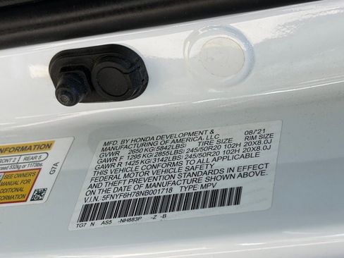 Used 2022 Honda Pilot Black Edition image 15