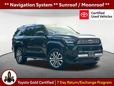 Certified 2025 Toyota 4Runner Limited w/ Tow Technology Package AWD/4WD image 1