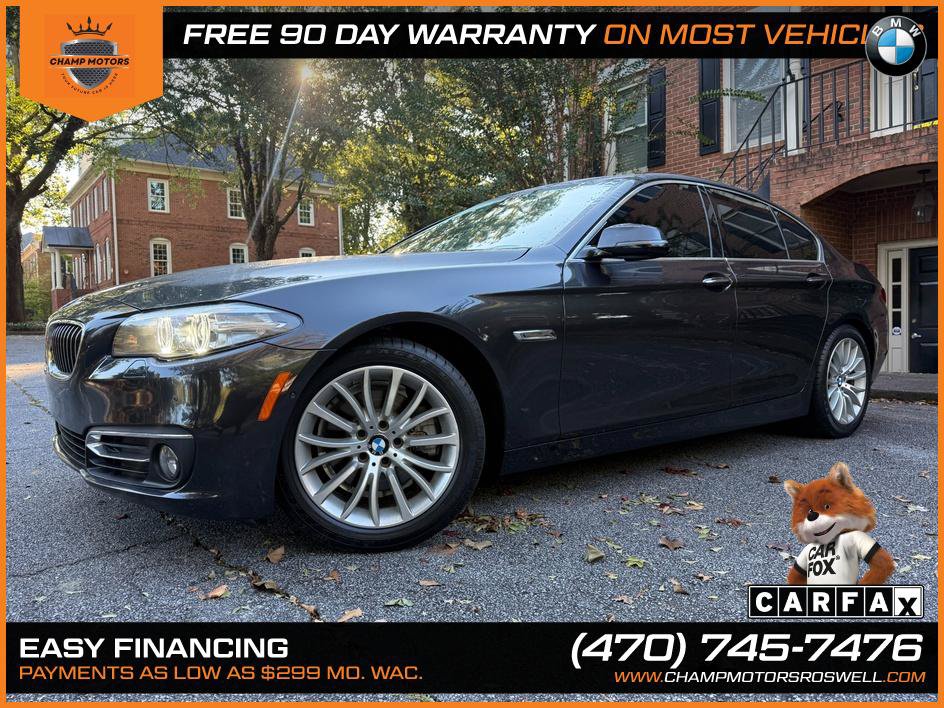 Used 2016 BMW 528i Sedan RWD image 1