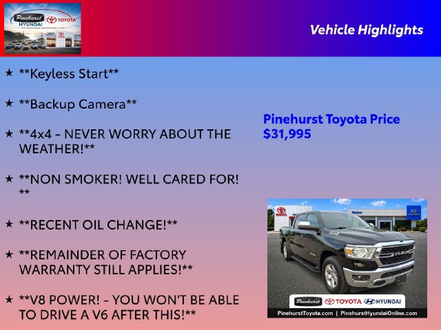 Used 2022 RAM 1500 Big Horn AWD/4WD image 31