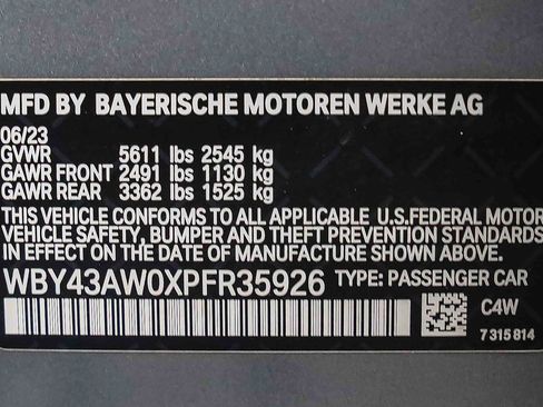 Used 2023 BMW i4 eDrive35 w/ Premium Package RWD image 25