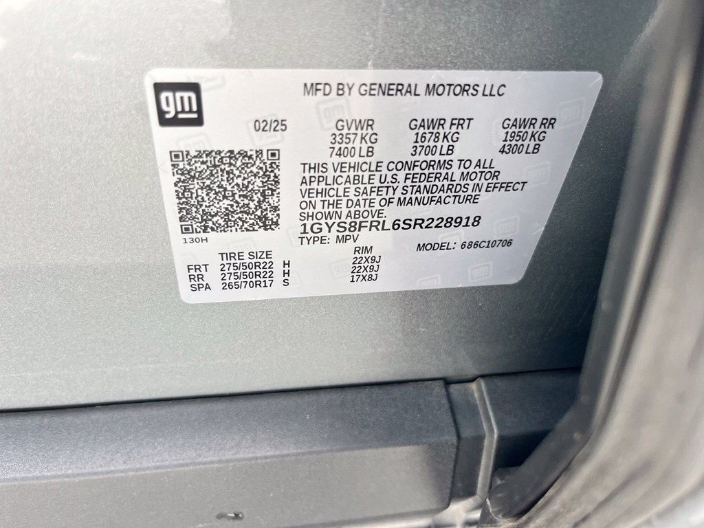 Used 2025 Cadillac Escalade Sport w/ Touring Package RWD image 15