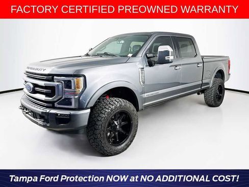 Certified 2022 Ford F250 Platinum w/ Tremor Off-Road Package AWD/4WD image 1