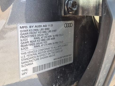 Certified 2024 Audi Q7 2.0T Premium w/ Convenience Package AWD/4WD image 25