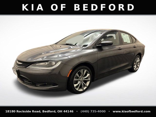 Used 2015 Chrysler 200 S w/ Navigation & Sound Group I FWD 360° Tour
