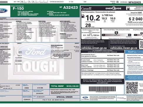 Used 2022 Ford F150 Limited AWD/4WD image 6