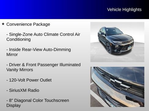 Used 2021 Chevrolet TrailBlazer RS w/ Convenience Package image 8