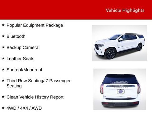 Used 2021 Chevrolet Suburban RST w/ Luxury Package image 9