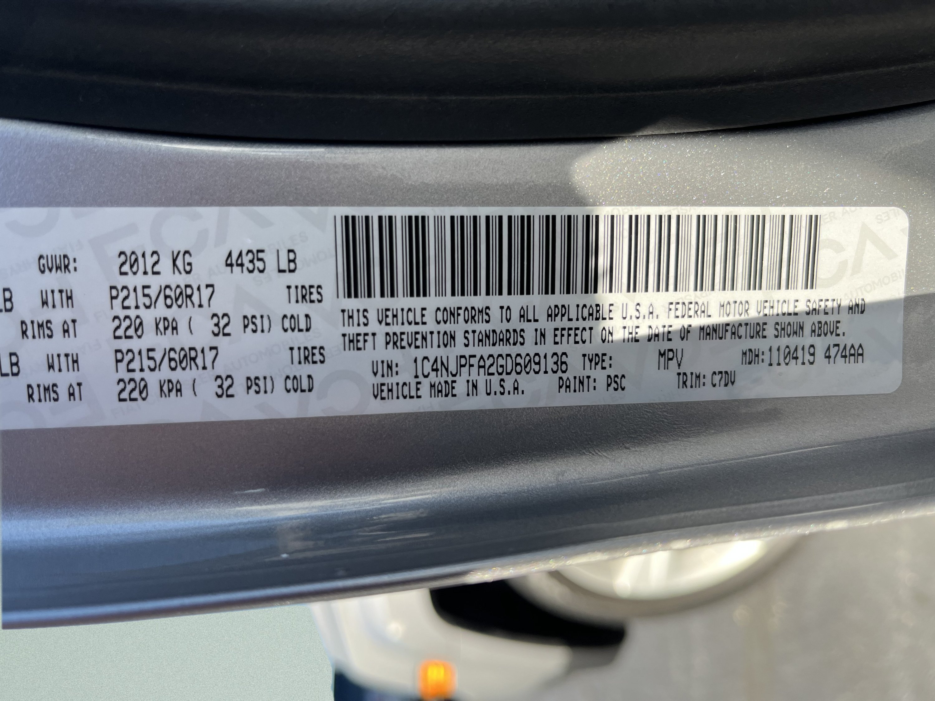 Used 2016 Jeep Patriot Latitude FWD image 15