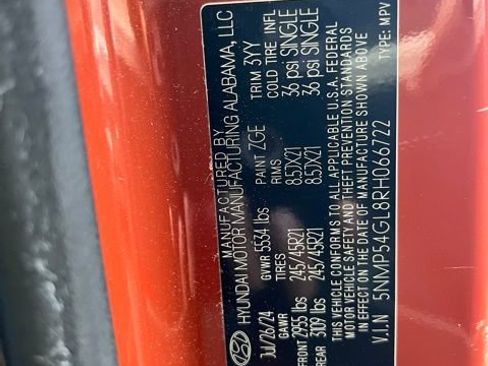 Used 2024 Hyundai Santa Fe Calligraphy FWD image 15