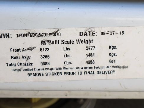Used 2019 Ford F650 2WD Regular Cab Super Duty image 37