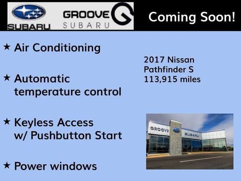 Used 2017 Nissan Pathfinder S AWD/4WD image 2