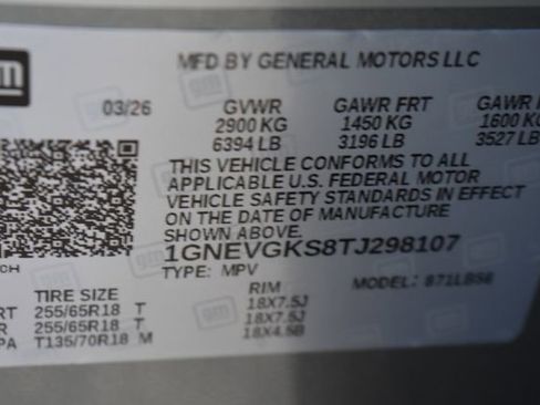 New 2026 Chevrolet Traverse LT w/ Driver Confidence Package AWD/4WD image 38