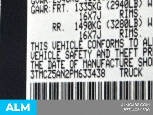 Used 2023 Toyota Tacoma SR5 AWD/4WD image 34