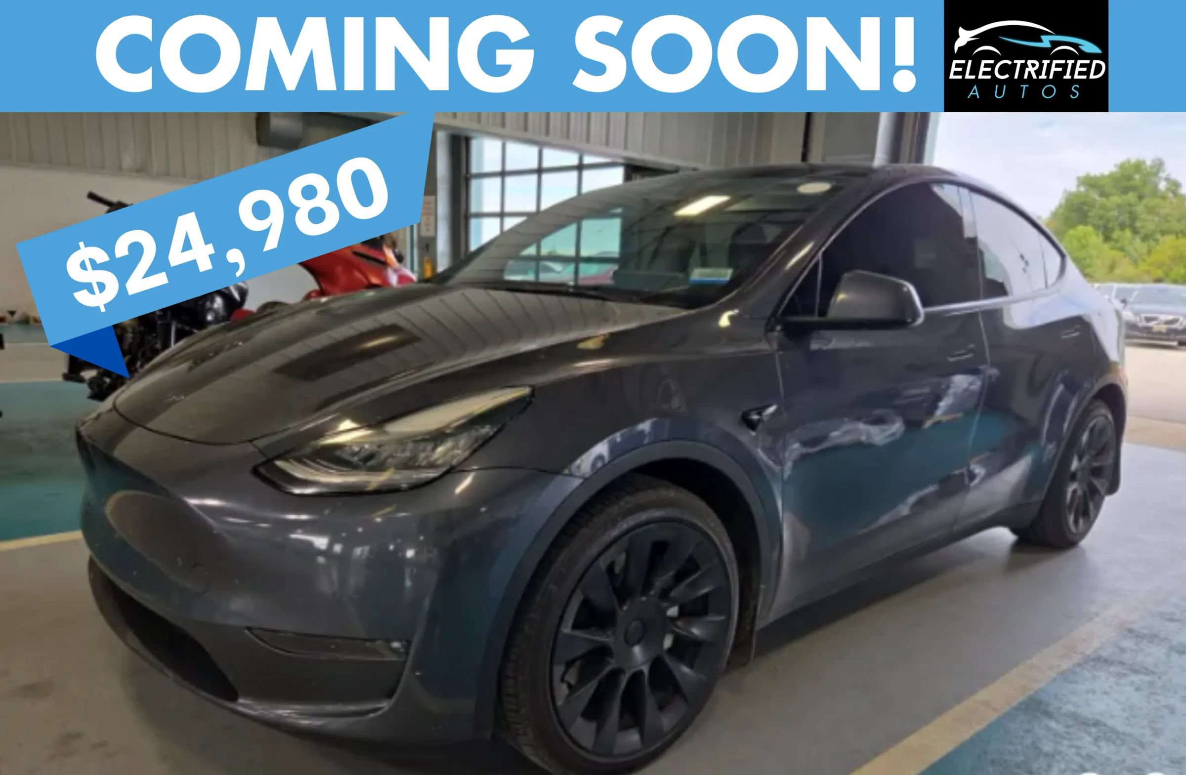 Used 2021 Tesla Model Y Long Range AWD/4WD image 1