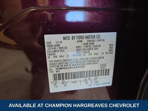 Used 2020 Ford Edge SEL w/ Cold Weather Package AWD/4WD image 42