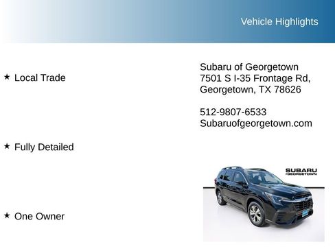 Used 2023 Subaru Ascent Premium w/ Convenience Package AWD/4WD image 9