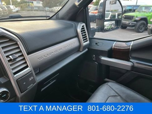 Used 2017 Ford F350 Platinum w/ Platinum Ultimate Package AWD/4WD image 27