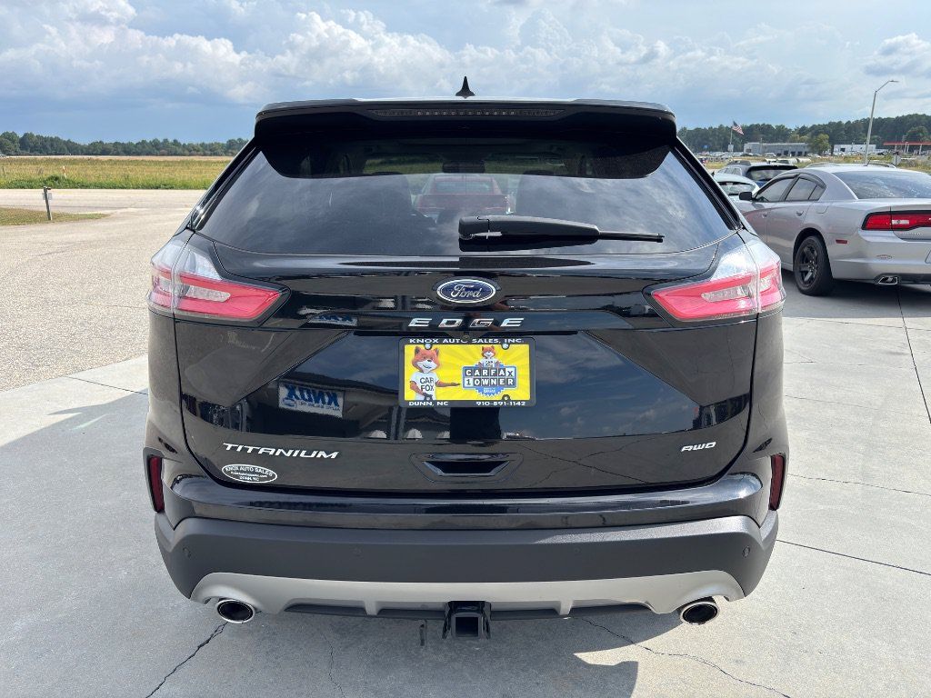 Used 2021 Ford Edge Titanium w/ Class II Trailer Tow Package AWD/4WD image 5