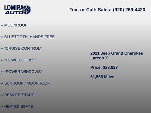 Used 2021 Jeep Grand Cherokee Altitude AWD/4WD image 14