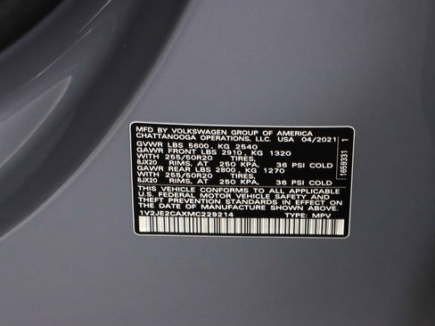 Used 2021 Volkswagen Atlas Cross Sport SE image 33