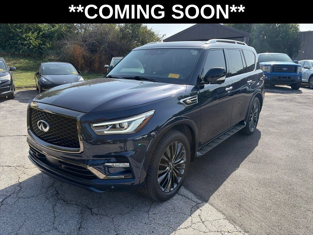 Used 2021 INFINITI QX80 Premium Select w/ All-Season Package AWD/4WD 360° Tour