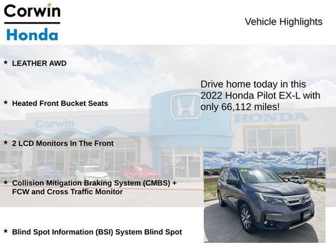 Used 2022 Honda Pilot EX-L image 6