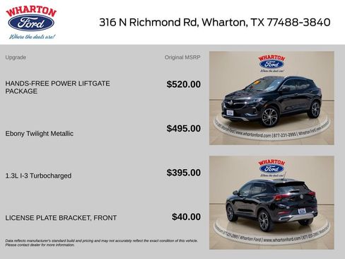Used 2021 Buick Encore GX Essence FWD image 2