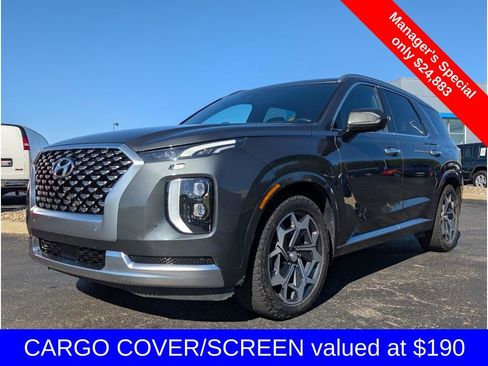 Used 2021 Hyundai Palisade Calligraphy image 3