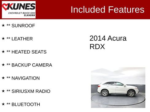 Used 2014 Acura RDX AWD image 2