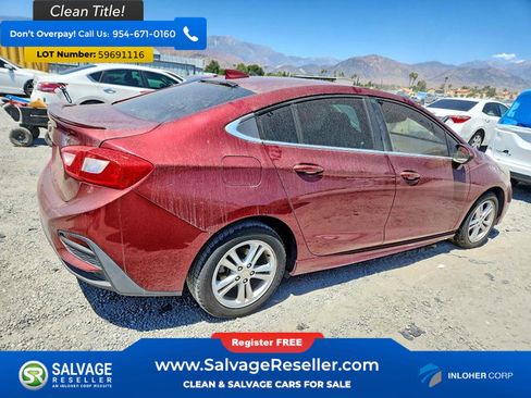 Used 2016 Chevrolet Cruze LT w/ RS Package FWD image 4